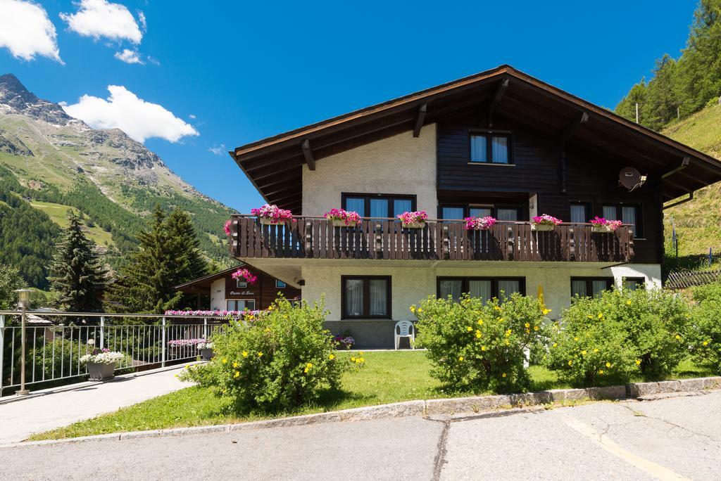 Apartments Orphelja Saas-Grund Exteriör bild
